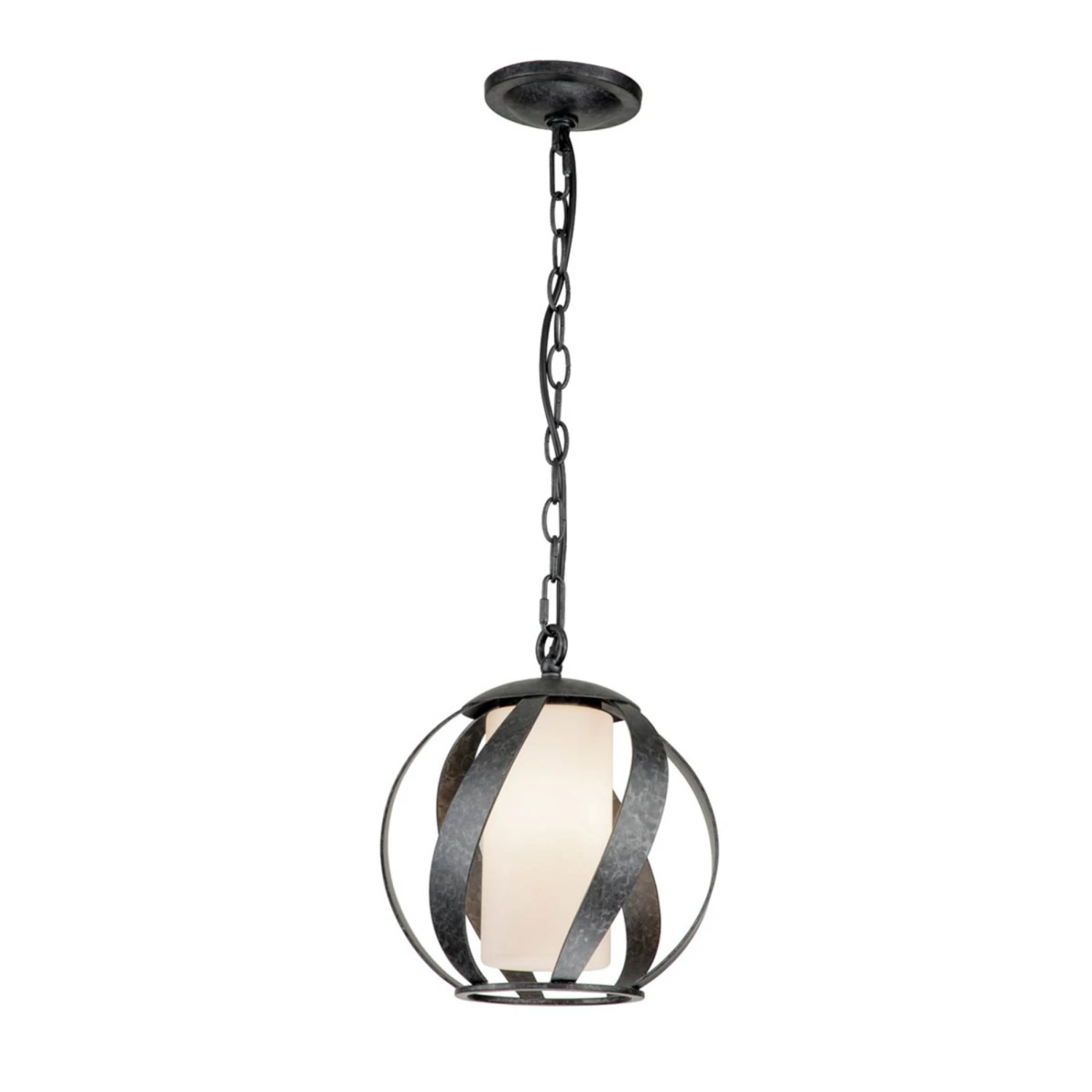 Suspension Blacksmith Noire/blanche 1 Lampe Ø25,4 1 Suspension Blacksmith Noire/blanche 1 Lampe Ø25,4