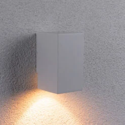 Paulmann Applique D’extérieur LED Flame, Blanche