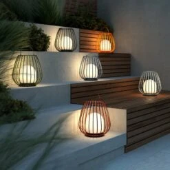 Nordlux Lampe à Poser LED Jim To-Go, Extérieur, Rouge -Konstsmide || Lucande Soldes Boutique 10002668 2