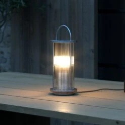 Nordlux Lampe à Poser Linton Pour L’extérieur, Galvanisée