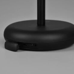 Lampe Table LED Elliot IP44 Batterie Tactile Noir -Konstsmide || Lucande Soldes Boutique 10003136 5