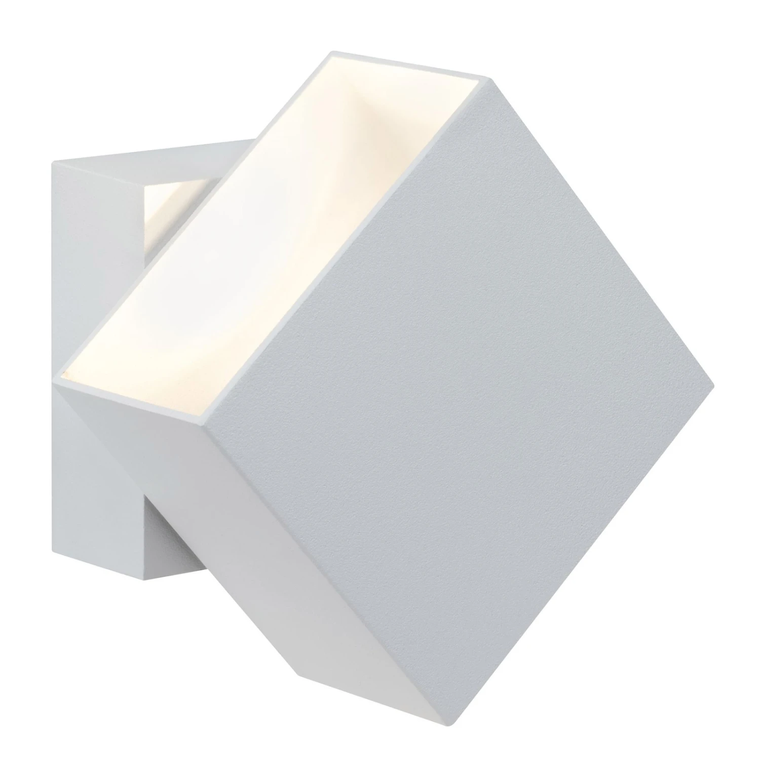 Paulmann Cybo Applique Extérieur LED 10x10cm Blanc 3 Paulmann Cybo Applique Extérieur LED 10x10cm Blanc – Image 3