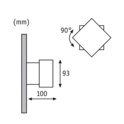 Paulmann Cybo Applique Extérieur LED 10x10cm Blanc 10 Paulmann Cybo Applique Extérieur LED 10x10cm Blanc -Konstsmide || Lucande Soldes Boutique 10008610 4