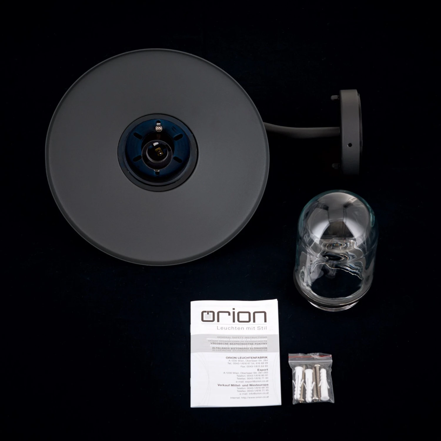 Applique D’extérieur Edward Vintage Anthracite 6 Applique D’extérieur Edward Vintage Anthracite – Image 6