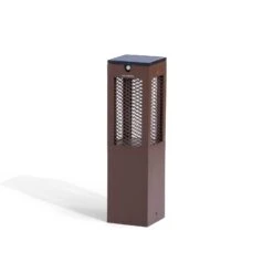 Lampe Solaire LED Tradition Capteur Corten 40 cm -Konstsmide || Lucande Soldes Boutique 10010086 3