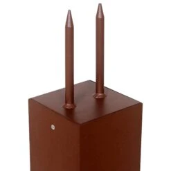 Lampe Solaire LED Tradition Capteur Corten 40 cm -Konstsmide || Lucande Soldes Boutique 10010086 4