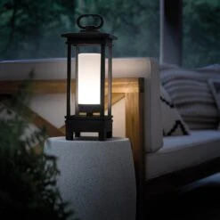 Lampe Batterie LED South Hope, Enceinte Bluetooth -Konstsmide || Lucande Soldes Boutique 10011783 2