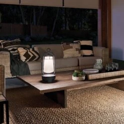 Lampe Batterie LED Lyndon, Enceinte Bluetooth -Konstsmide || Lucande Soldes Boutique 10011784 4