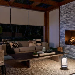 Lampe Batterie LED Lyndon, Enceinte Bluetooth -Konstsmide || Lucande Soldes Boutique 10011784 5