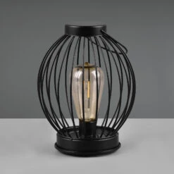 Lampe Solaire LED Merida Forme Lanterne, Ronde -Konstsmide || Lucande Soldes Boutique 10012454 6