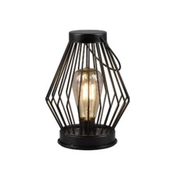 Lampe Solaire LED Merida Forme Lanterne, Angulaire -Konstsmide || Lucande Soldes Boutique 10012455 4