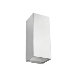 Applique LED Luca, Up/downlight, Acier Inoxydable