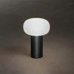 Konstsmide Lampe Table LED Antibes IP54 Batterie RGBW Noire -Konstsmide || Lucande Soldes Boutique 10013280 3