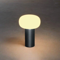 Konstsmide Lampe Table LED Antibes IP54 Batterie RGBW Noire -Konstsmide || Lucande Soldes Boutique 10013280 5
