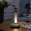 Konstsmide Lampe Table LED Biarritz IP54 Batterie CCT Blanche