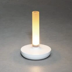 Konstsmide Lampe Table LED Biarritz IP54 Batterie CCT Blanche -Konstsmide || Lucande Soldes Boutique 10013283 3