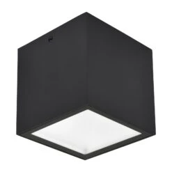 Plafonnier LED Gemini XS, 3 000 K, Noir -Konstsmide || Lucande Soldes Boutique 10013393 2