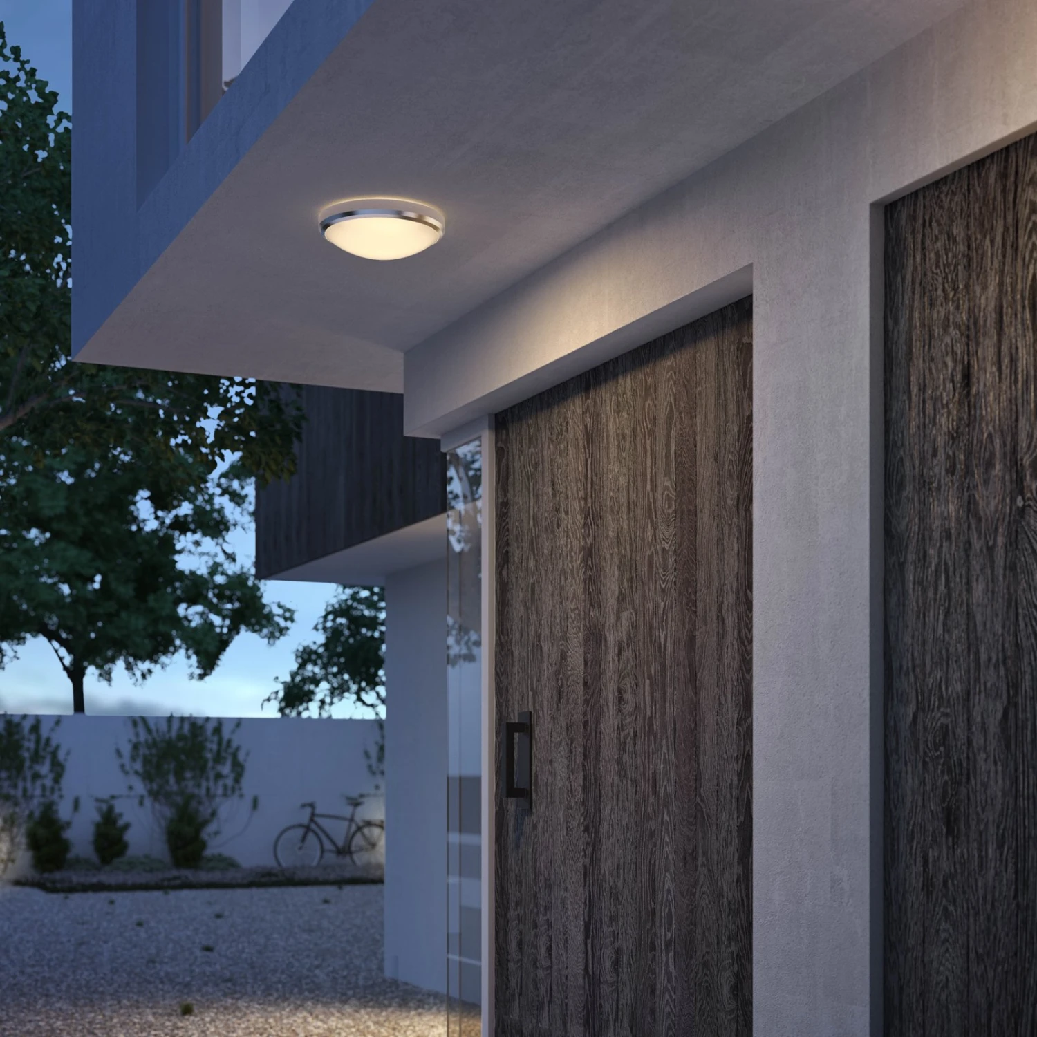 Philips Doris Luminaire LED IP54 2 700 K Nickel 2 Philips Doris Luminaire LED IP54 2 700 K Nickel – Image 2