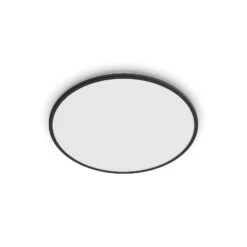 Philips Superslim LED IP54 Ø 25 cm 4 000 K Noir