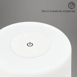 Lampe à Poser LED Halo, Batterie, Blanche -Konstsmide || Lucande Soldes Boutique 10014715 5