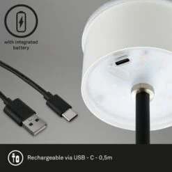 Lampe LED Kiki Batterie RGBW, Noire 12 Lampe LED Kiki Batterie RGBW, Noire -Konstsmide || Lucande Soldes Boutique 10015126 5