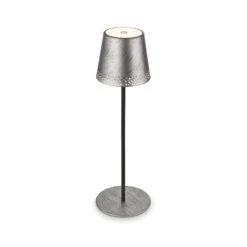 Lampe LED Kiki Batterie 3 000 K, Argenté Ancien