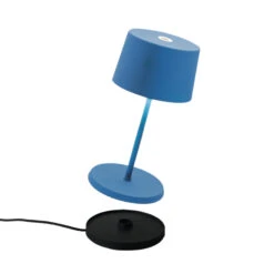 Zafferano Olivia Mini Lampe Batterie Bleu Capri 6 Zafferano Olivia Mini Lampe Batterie Bleu Capri -Konstsmide || Lucande Soldes Boutique 10016472 2