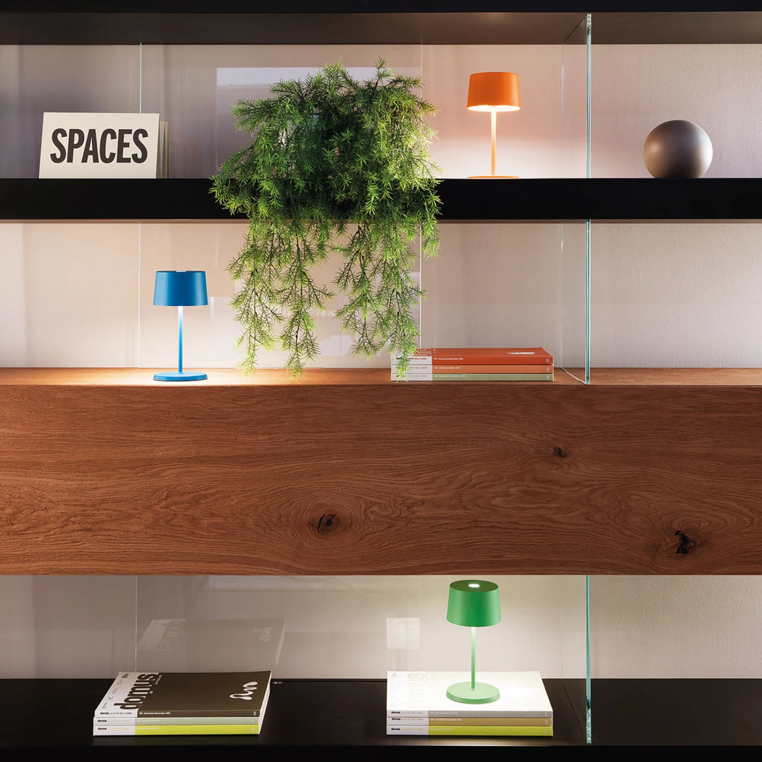 Zafferano Olivia Mini Lampe Batterie Bleu Capri 4 Zafferano Olivia Mini Lampe Batterie Bleu Capri â Image 4