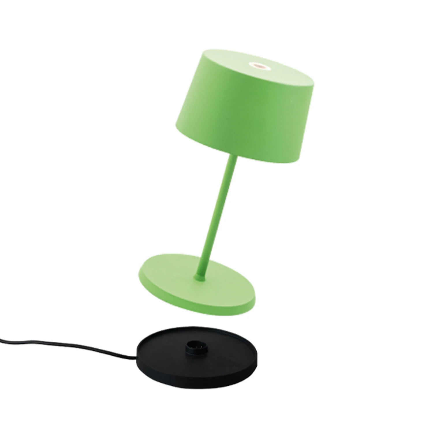 Zafferano Olivia Mini Lampe Batterie Vert Pomme 2 Zafferano Olivia Mini Lampe Batterie Vert Pomme â Image 2
