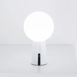 Zafferano Olimpia Lampe Batterie IP54 Blanc -Konstsmide || Lucande Soldes Boutique 10016621 2