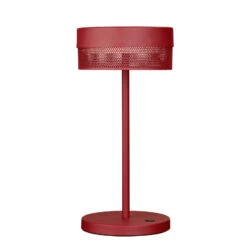 Lampe De Table LED Mesh Batterie 30cm Rouge Indien
