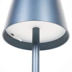 Lindby Janea Lampe Table Batterie LED Gris-bleu X3 -Konstsmide || Lucande Soldes Boutique 10019584 5