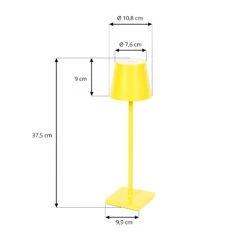 Lindby Janea Lampe à Poser Verte/rouge/jaune X3 -Konstsmide || Lucande Soldes Boutique 10019653 11