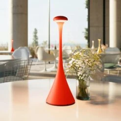 Lampe à Batterie LED Nudrop, IP54, Rouge Feu