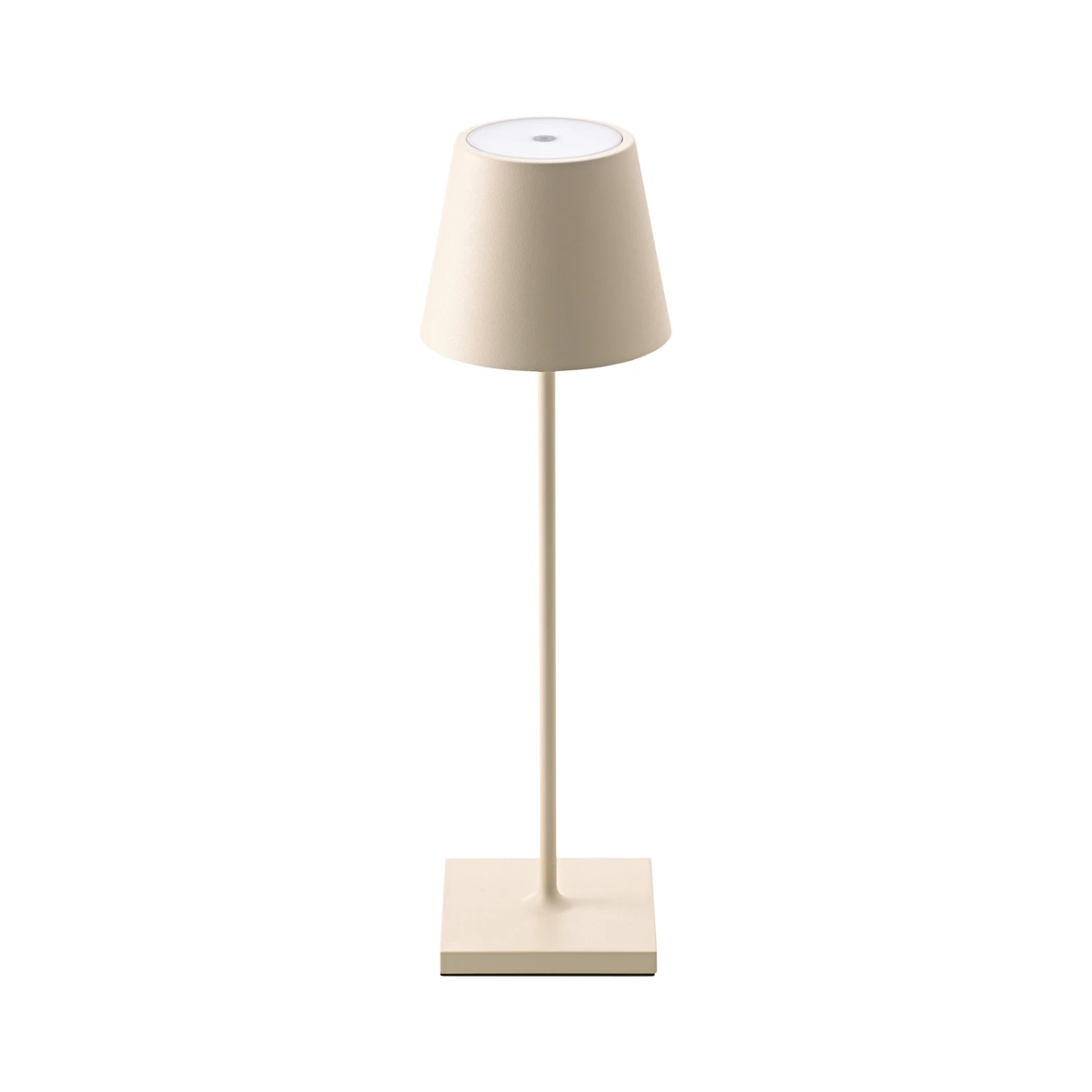Lampe à Poser LED Nuindie Ronde 38 cm, Beige 2 Lampe à Poser LED Nuindie Ronde 38 cm, Beige – Image 2