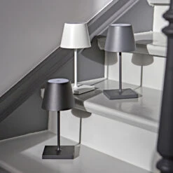 Lampe à Poser LED Nuindie Mini 25 cm Noir Nuit -Konstsmide || Lucande Soldes Boutique 10020736 5