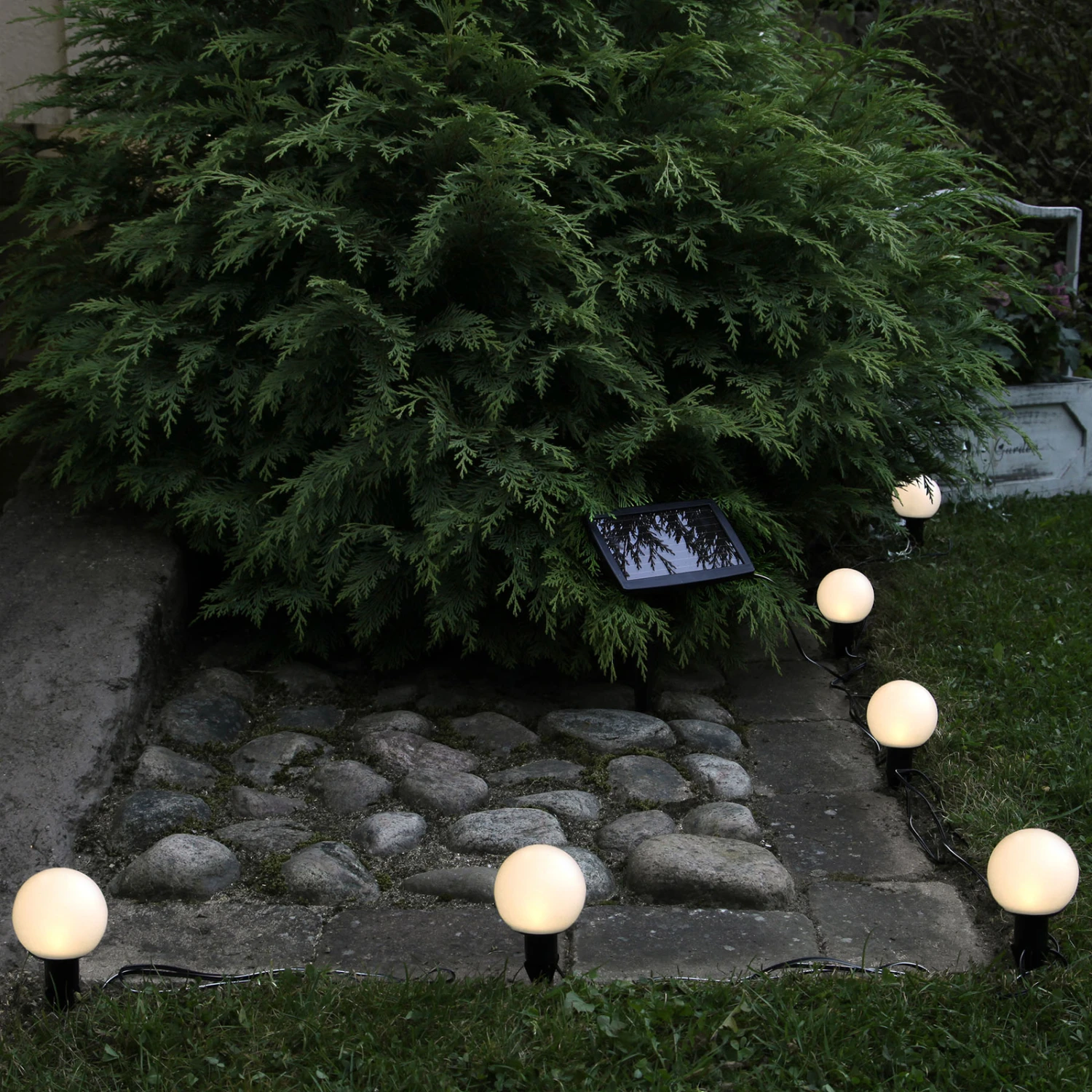 Star Trading Guirlande Lumineuse LED Solaire Combo à 6 Lampes 8 Star Trading Guirlande Lumineuse LED Solaire Combo à 6 Lampes – Image 8