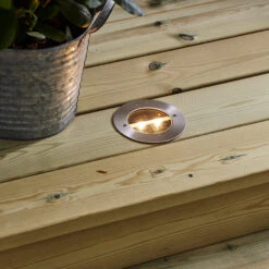 Star Trading Lampe Encastrable LED Decklight Solaire Ronde -Konstsmide || Lucande Soldes Boutique 1523481 2