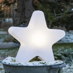 Star Trading Luminaire De Terrasse Gardenlight, Forme D’étoile