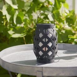 Star Trading Lanterne LED Flame Lantern, Noire, Hauteur 23 cm -Konstsmide || Lucande Soldes Boutique 1523866 3