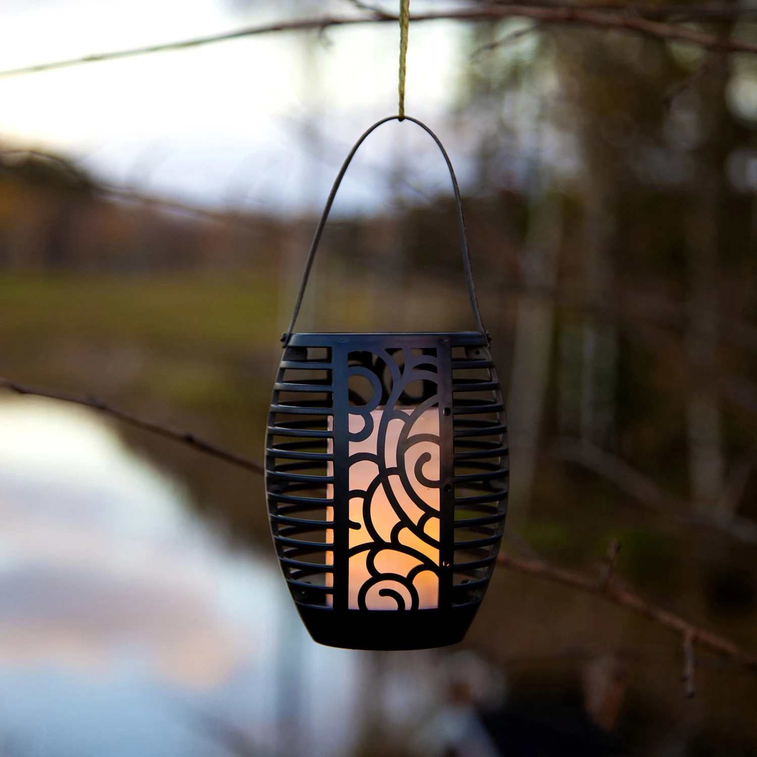 Star Trading Lampe Solaire LED Flame, Trois Options, 42 cm 2 Star Trading Lampe Solaire LED Flame, Trois Options, 42 cm – Image 2