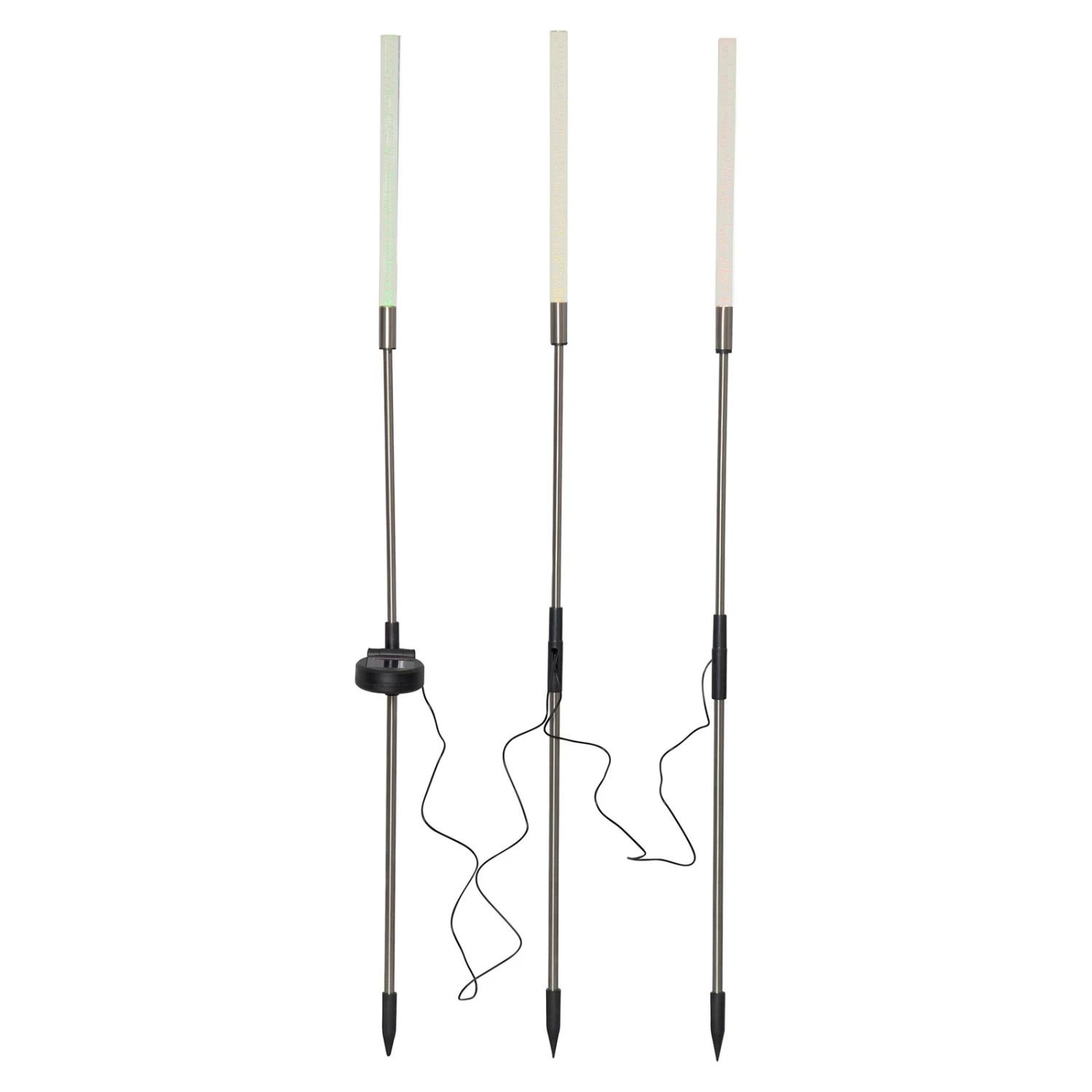 Star Trading Lampe Solaire LED Bubbly En Lot De 3, Multicolore 4 Star Trading Lampe Solaire LED Bubbly En Lot De 3, Multicolore – Image 4