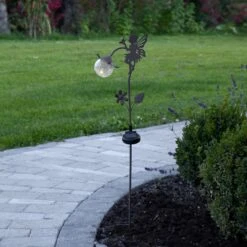 Star Trading Lampe Solaire LED Fairytale, Brune