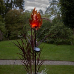 Star Trading Lampe Solaire LED Melilla Flame Forme Flamme -Konstsmide || Lucande Soldes Boutique 1527212 3