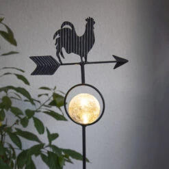 Star Trading Lampe Solaire LED Windy, Montre Le Sens Du Vent -Konstsmide || Lucande Soldes Boutique 1527217 2