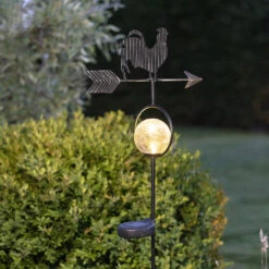 Star Trading Lampe Solaire LED Windy, Montre Le Sens Du Vent -Konstsmide || Lucande Soldes Boutique 1527217 4