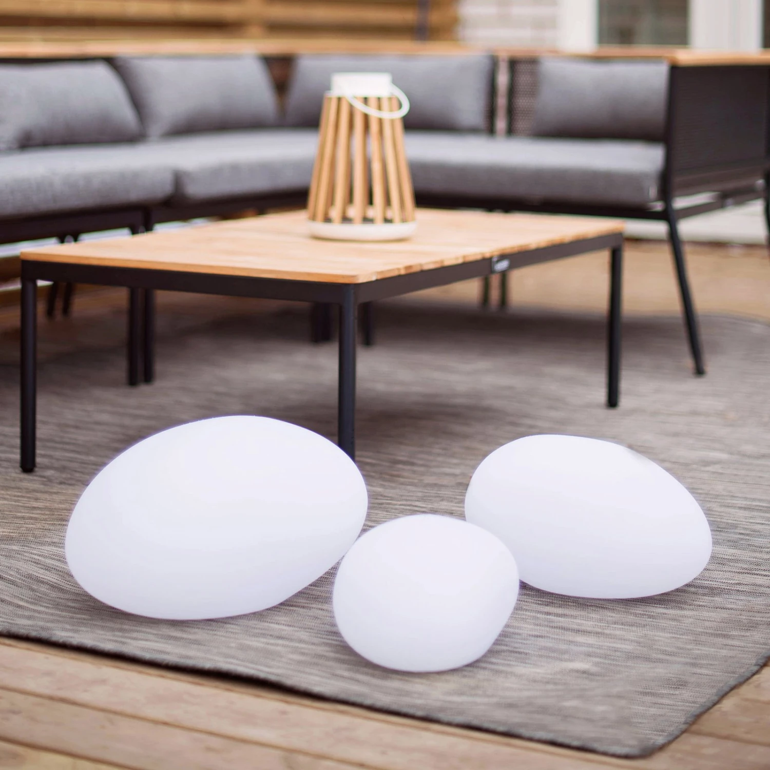 Star Trading Lampe Solaire LED Globy Pierre, Longueur 26,5 cm 2 Star Trading Lampe Solaire LED Globy Pierre, Longueur 26,5 cm – Image 2