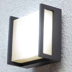 Applique D'extérieur LED Qubo, 14 cm X 14 cm