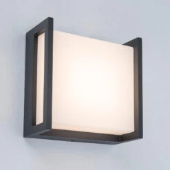 Applique D'extérieur LED Qubo, 14 cm X 14 cm -Konstsmide || Lucande Soldes Boutique 3006721 3
