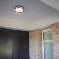 Plafonnier LED Rola Pour L’extérieur, Rond -Konstsmide || Lucande Soldes Boutique 3006859 4